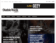 Tablet Screenshot of diablorock.com